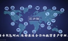 比特币钱包对比：选择最适合你的数字资产管理